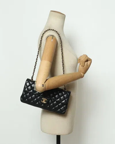 Pre-owned Chanel Classic East West Single Flap Bag