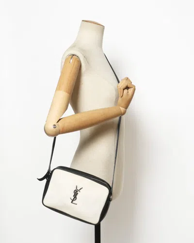 Saint Laurent Canvas Lou Camera Bag