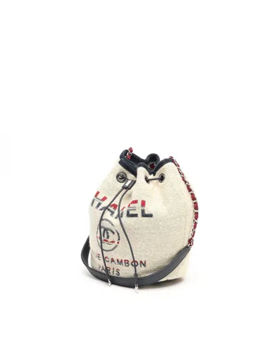 Pre-owned Chanel Deauville Bucket Bag