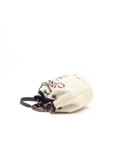 Pre-owned Chanel Deauville Bucket Bag