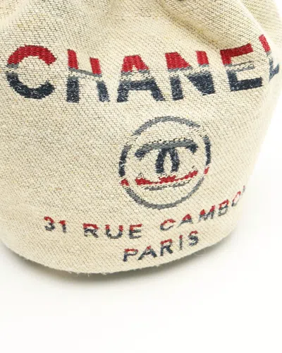 Pre-owned Chanel Deauville Bucket Bag