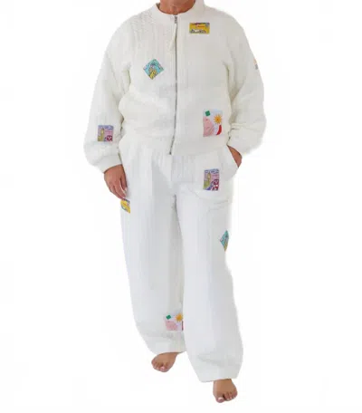 Lf Markey Jameson Trackpants In White In White