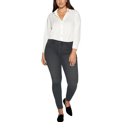 Nydj Plus Ami Womens Stretch Denim Skinny Jeans