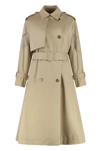 Msgm Cotton Trench Coat