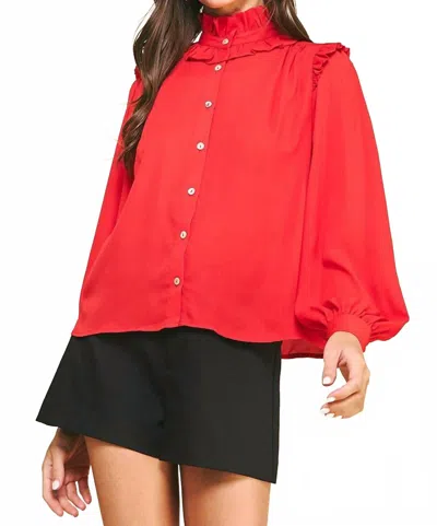 Pinch Alisha Top In Red