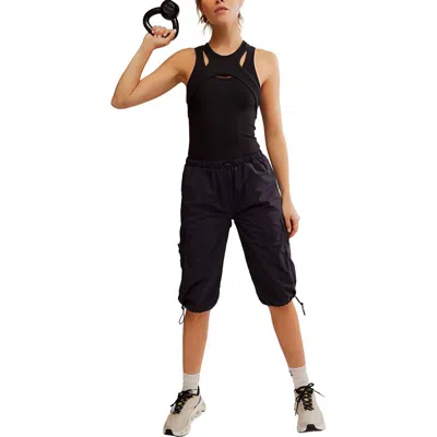 Free People Break It Down Onesie In Black In Black