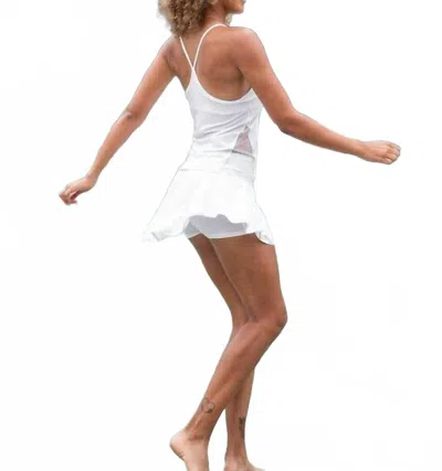 Love Love Tennis Women's Love "o" Tennis Skirt In Soft White