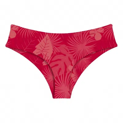Mikoh Women Bondi Bikini Bottom In Lualei In Pink