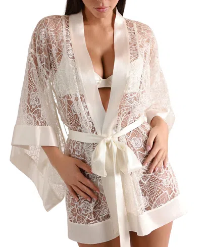 Kiki De Montparnasse Coquette Kimono In White