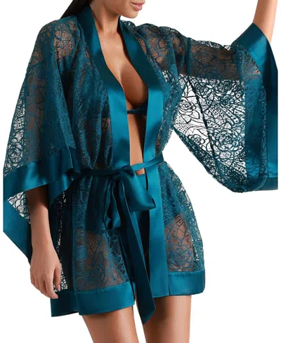 Kiki De Montparnasse Coquette Kimono In Blue