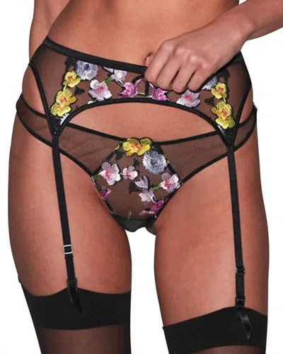 Fleur Du Mal Eden Cheeky Panty In Multi