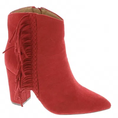 Corkys Footwear Women's Westbound Suede Boots In Red