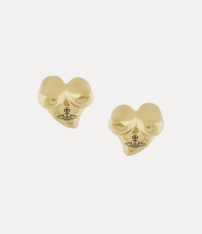 Vivienne Westwood Mimosa Earrings Gold-black-patina Gold-black-patina Women