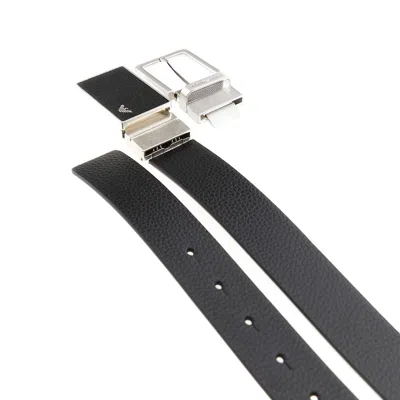 Emporio Armani Reversible Belt With Interchangeable Buckle