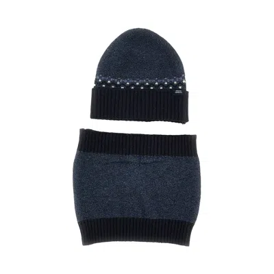 Mayoral Hat And Scarf Two-pieces Set Kids In Black