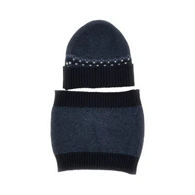 Mayoral Hat And Scarf Two-pieces Set Kids In Black