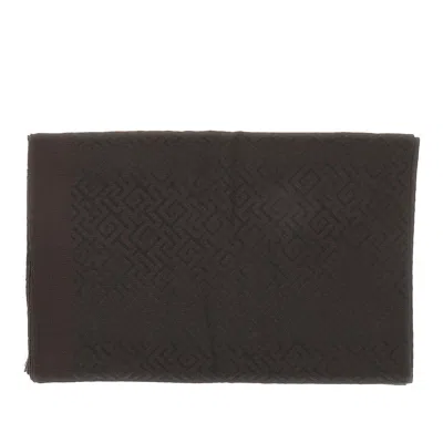Emporio Armani Jacquard Viscose Blend Scarf