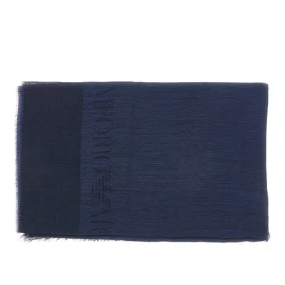 Emporio Armani Light Wool-blend Scarf