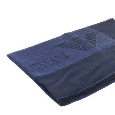 Emporio Armani Light Wool-blend Scarf