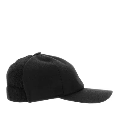 Emporio Armani Clotch And Knit Baseball Cap