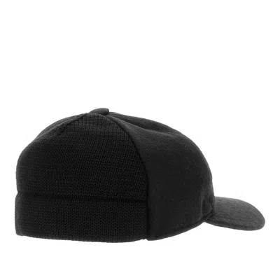Emporio Armani Clotch And Knit Baseball Cap