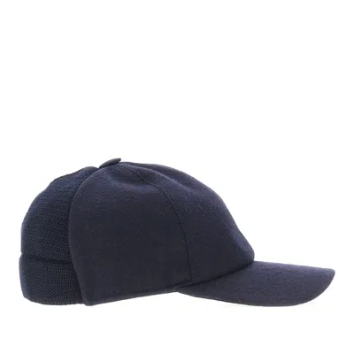 Emporio Armani Clotch And Knit Baseball Cap