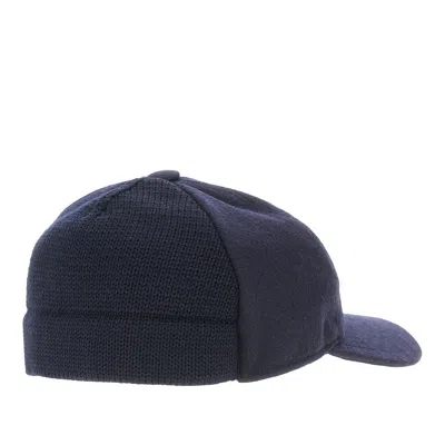 Emporio Armani Clotch And Knit Baseball Cap