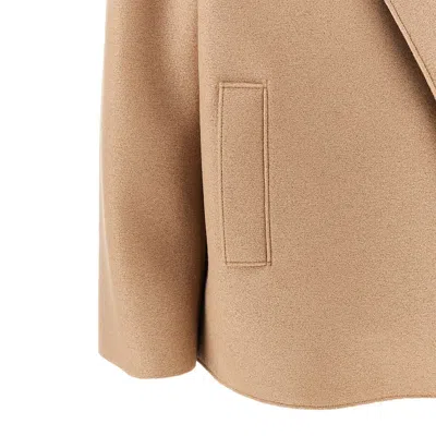 Harris Wharf London Pressed Wool Oversized Boxy Jacket