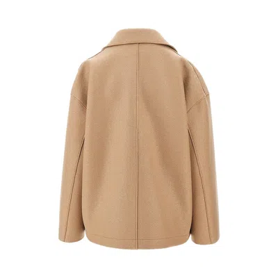 Harris Wharf London Pressed Wool Oversized Boxy Jacket