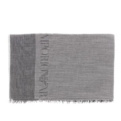 Emporio Armani Light Wool-blend Scarf