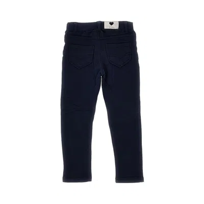 Mayoral Stretch French Terry Leggings Kids In Blue