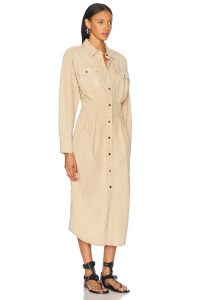 Isabel Marant Étoile Nolwen Dress In Neutral
