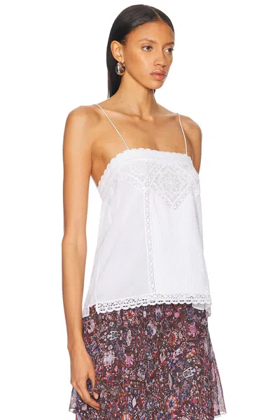 Isabel Marant Étoile Gaelia Top In White