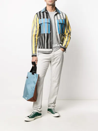 Comme Des Garçons Shirt Knit T-shirt In Gray