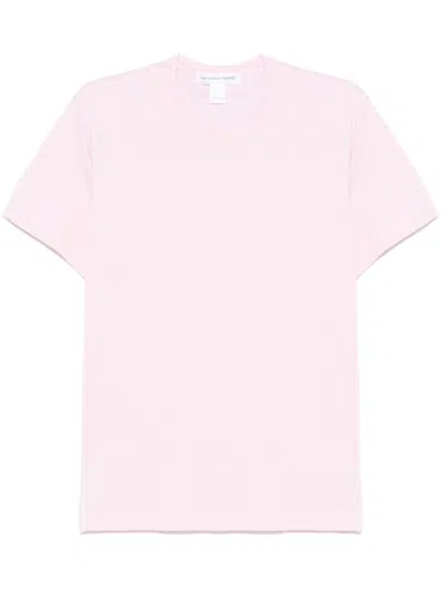 Comme Des Garçons Shirt Knit T-shirt In Pink
