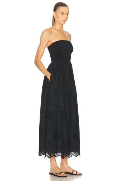 Matteau Knit And Broderie Dress