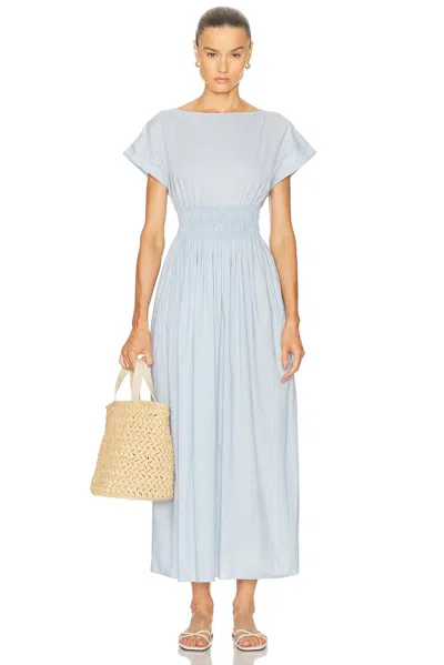 Matteau Shirred Waist Midi Dress