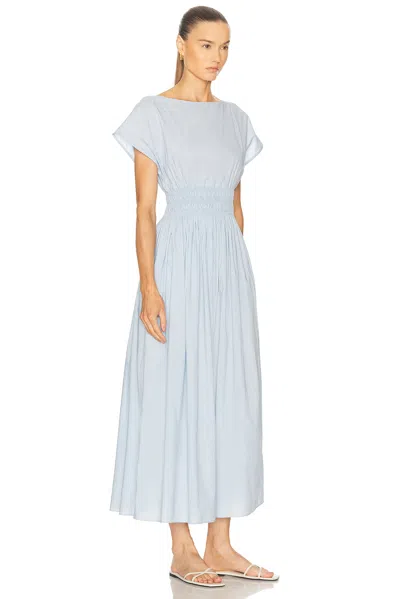 Matteau Shirred Waist Midi Dress