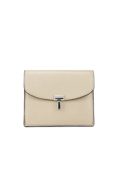 Totême T-lock Leather Cardholder