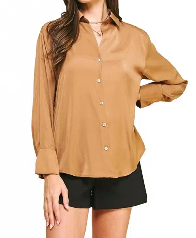 Pinch Jace Top In Camel