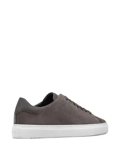 Axel Arigato Suede Low-top Sneakers Round Toe Rubber Sole In Brown