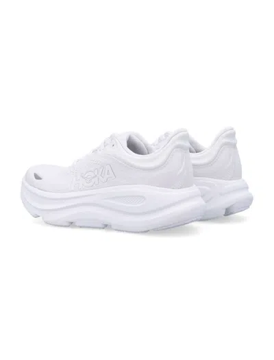 Hoka Bondi 9 Running Shoe In White
