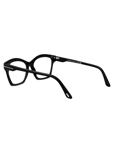 Tom Ford Nero Lucido Acetate Glasses In Black