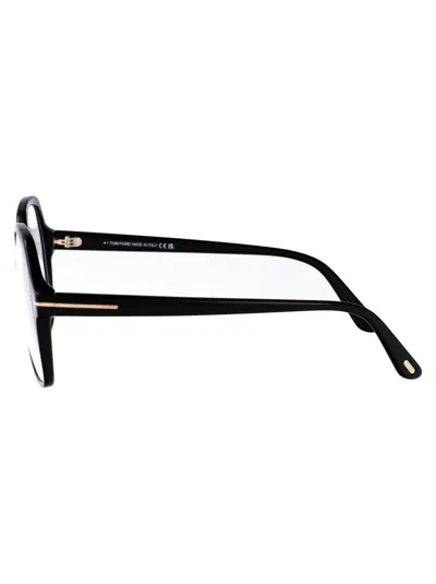 Tom Ford Nero Lucido Acetate Glasses In Black