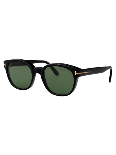 Tom Ford Mert Sunglasses In Black