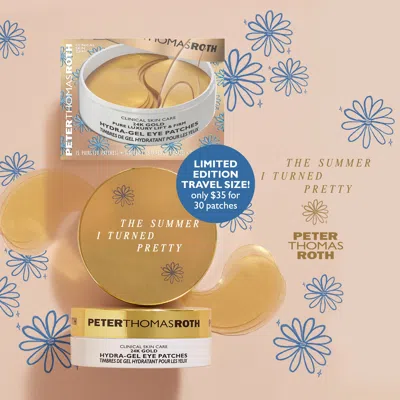 Peter Thomas Roth The Summer I Turned Pretty Travel-size 24k Gold Hydra-gel Eye Patches