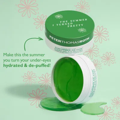 Peter Thomas Roth The Summer I Turned Pretty Travel-size Cucumber De-tox Hydra-gel Eye Patches
