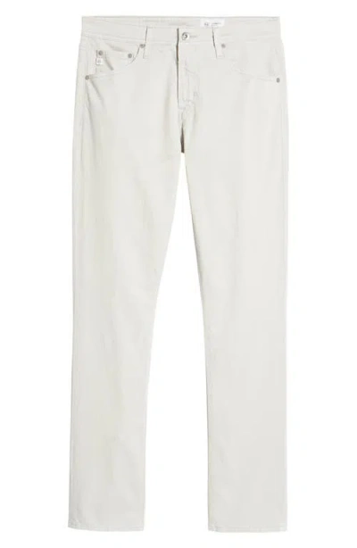 Ag Everett Slim Straight Leg Pants In White