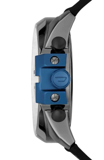 Diesel ® Mega Chief Chronograph Nylon Strap Watch, 51mm