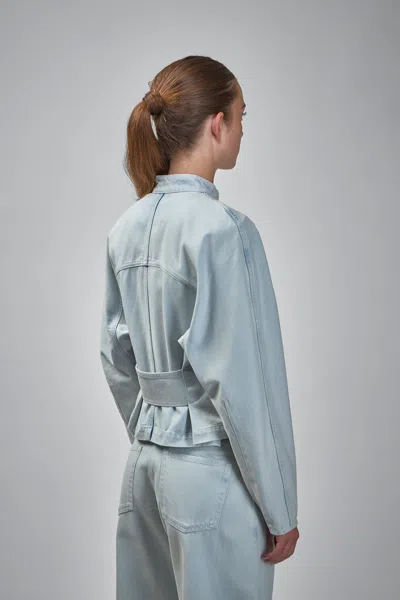 Alaïa Round Denim Jacket
